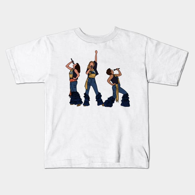 Dynamos Kids T-Shirt by Tatismallart